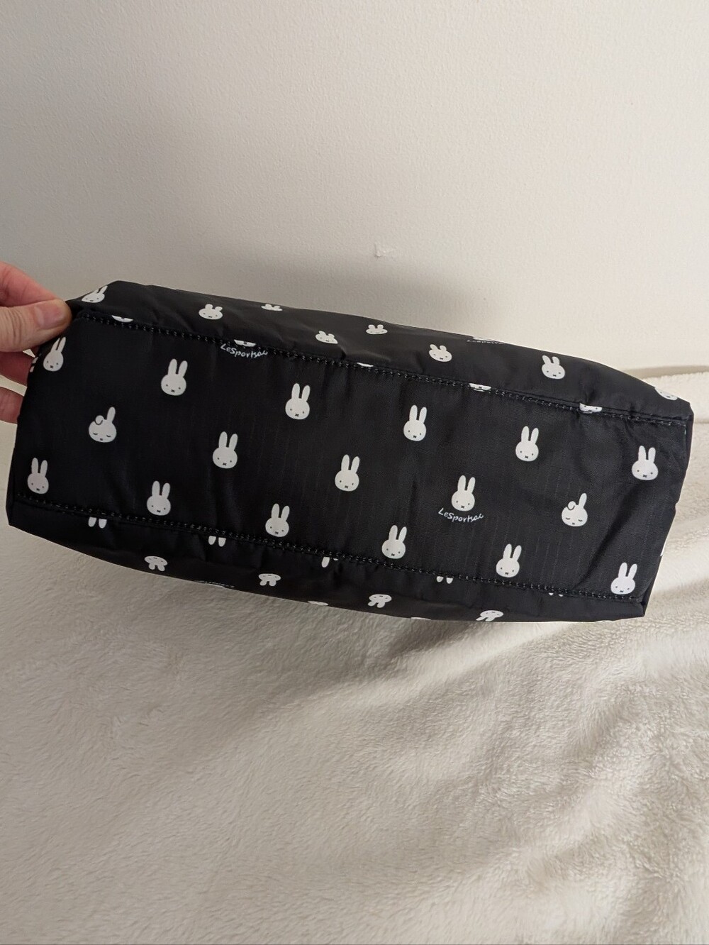 LeSportsac Miffy Domed Bowler Bowling Crossbody Bag - Picture 6 of 15